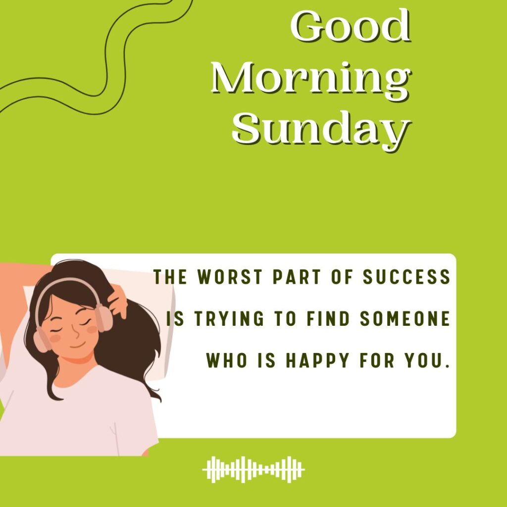 Good Morning Sunday Quotes for American