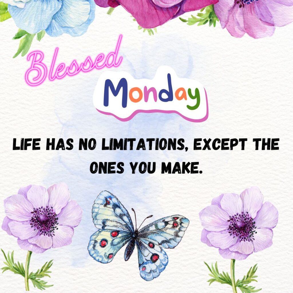 Butterfly images Good Morning Monday Quotes