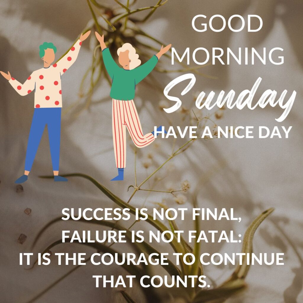 Inspirational Good Morning Sunday Quotes