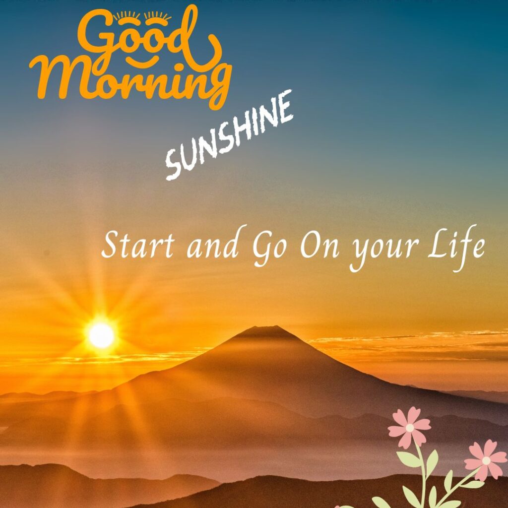 Good Morning Sunshine Images