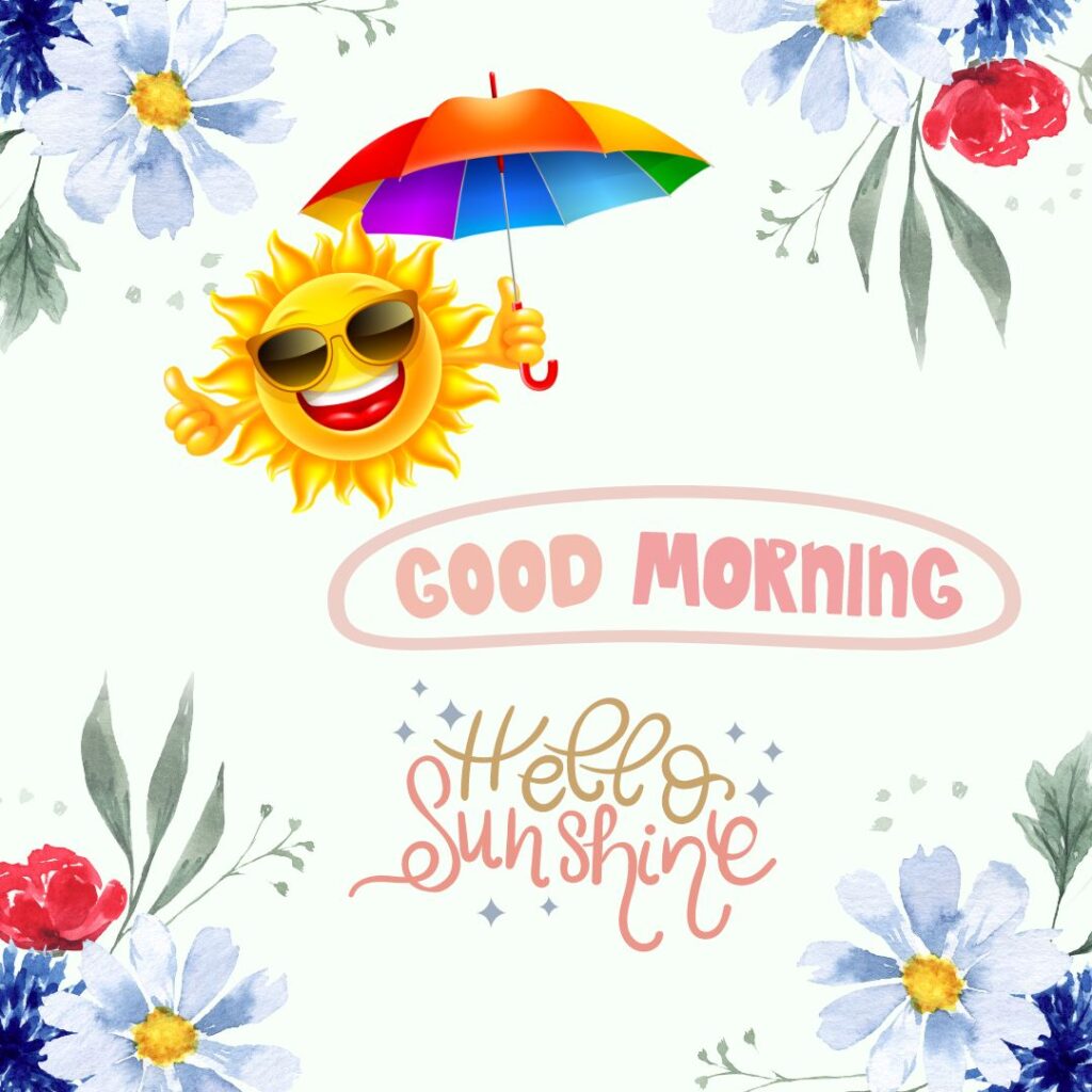 Good Morning Sunshine Images