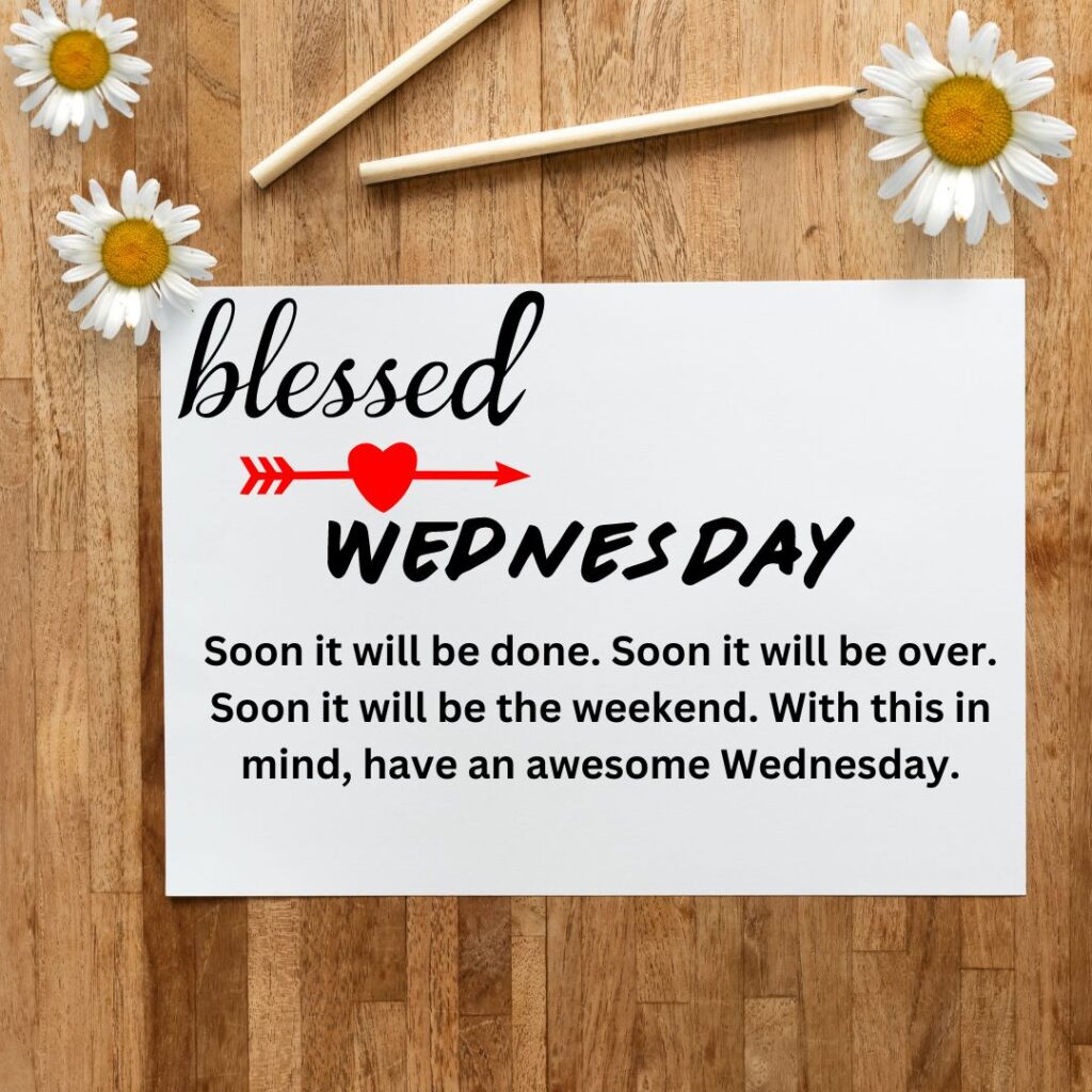 Awesome Good Morning Wednesday Blessing Images