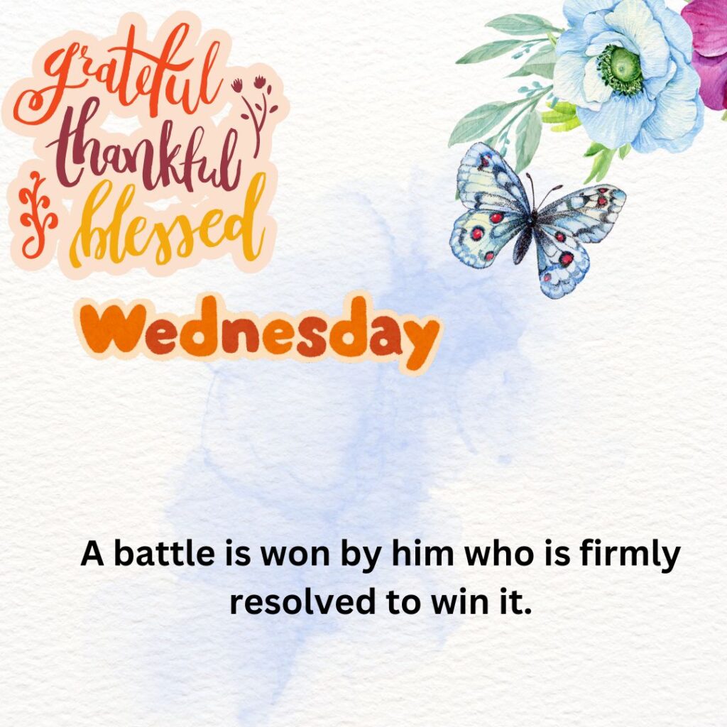 Thankful Good Morning Wednesday Quotes