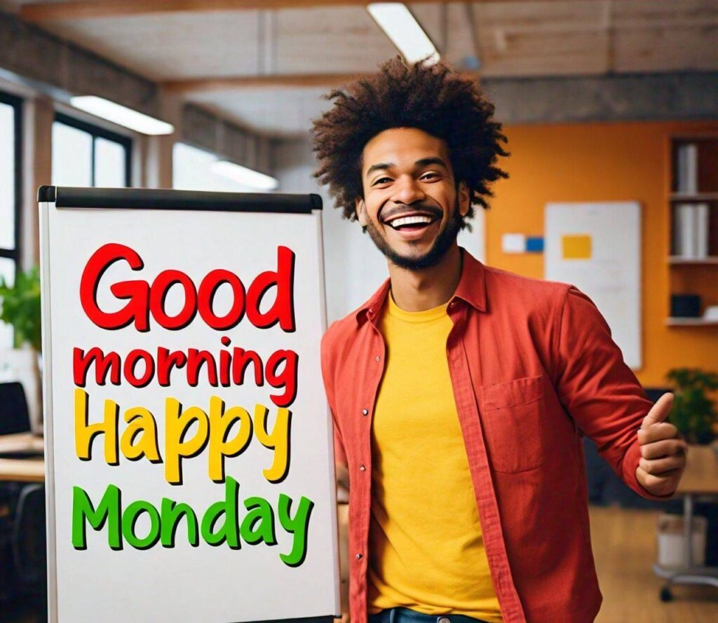 Good Morning Happy Monday Images