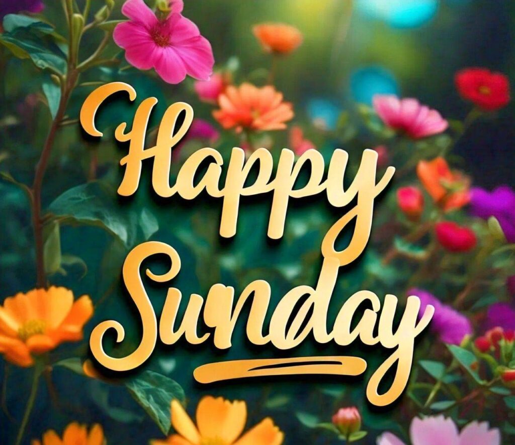 Good Morning Happy Sunday Images