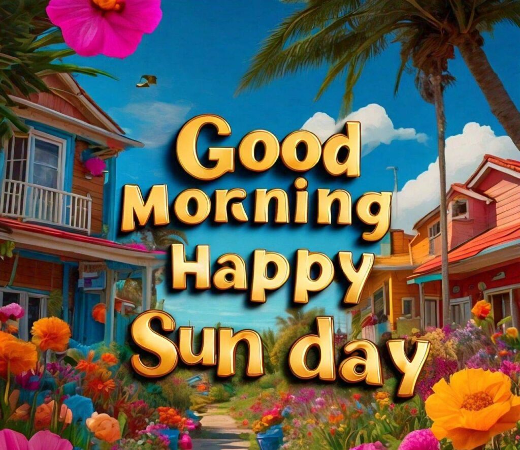 Good Morning Happy Sunday Images