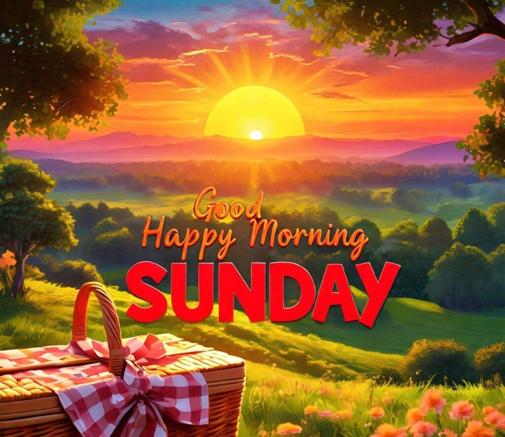 Good Morning Happy Sunday Images