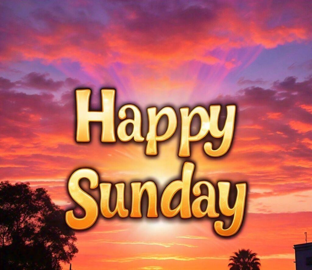 Good Morning Happy Sunday Images