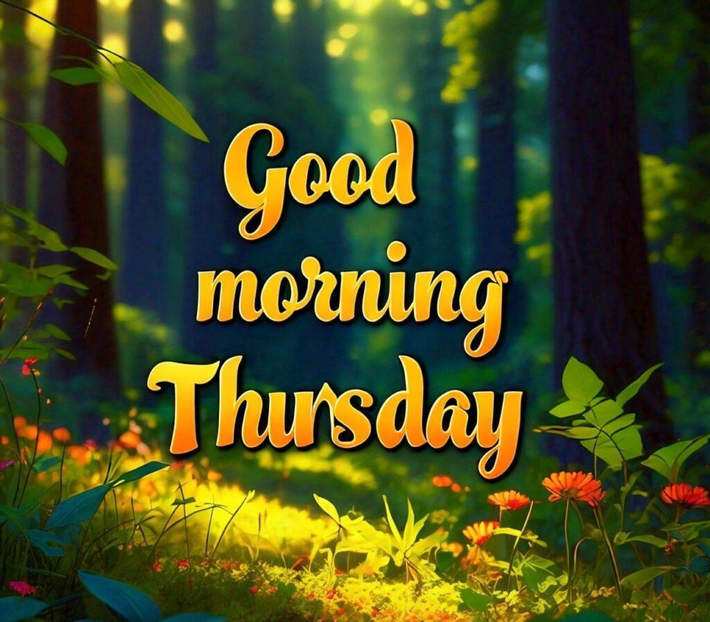 Good Morning Thursday Images