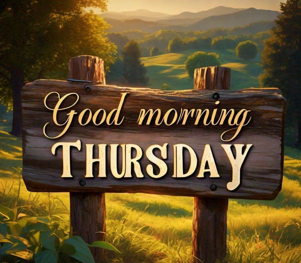 Good Morning Thursday Images