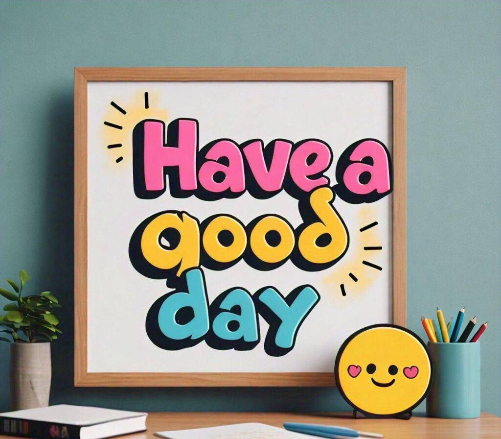 Have a good day