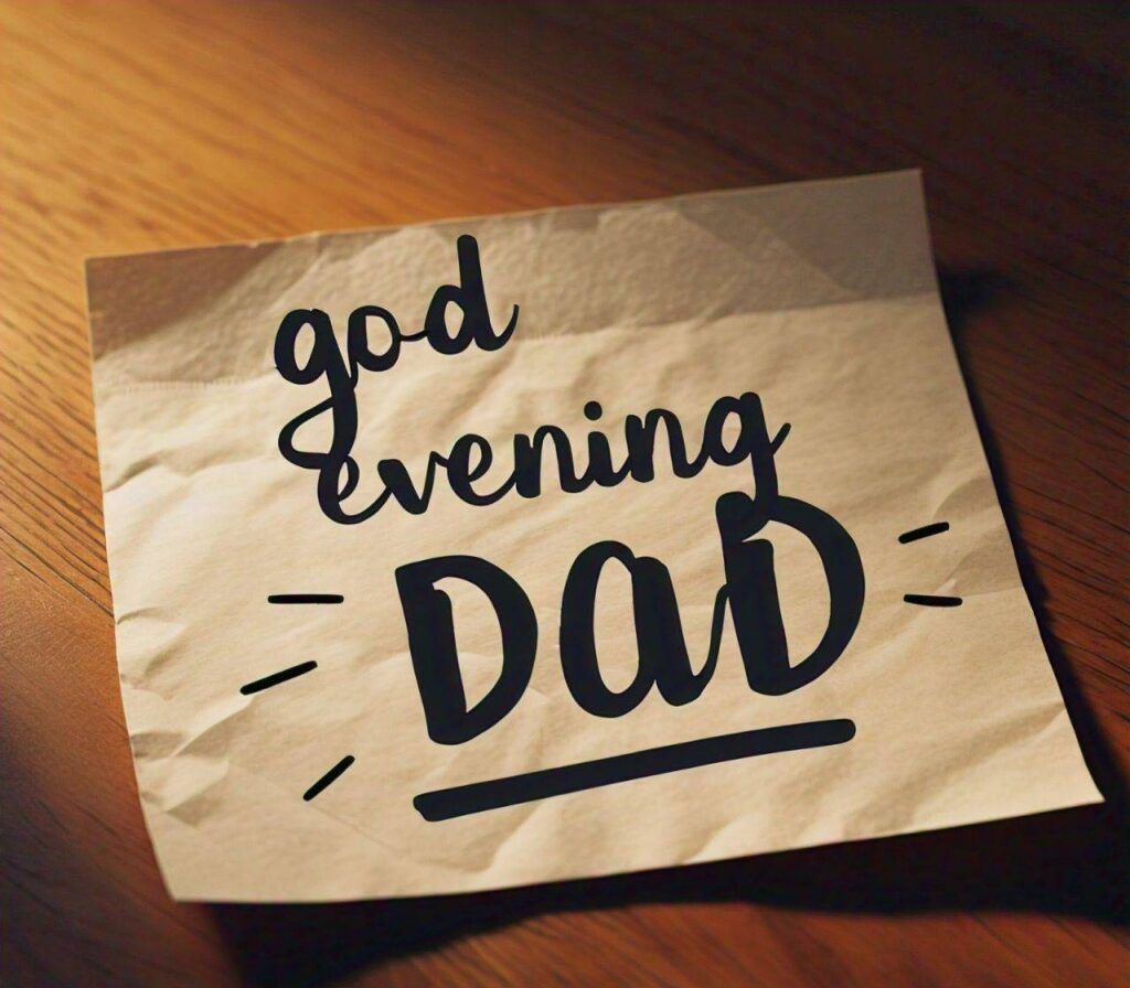 Good Evening Images for Dad