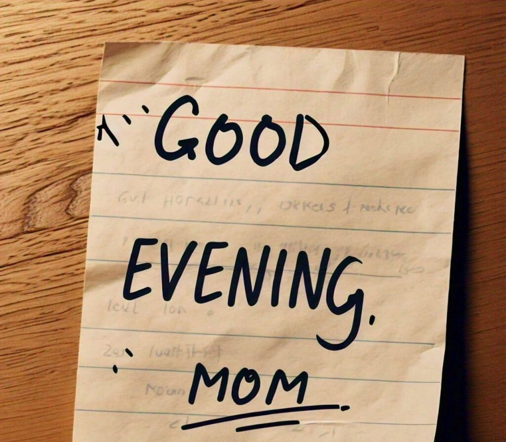 Good Evening Images for Mom wishes