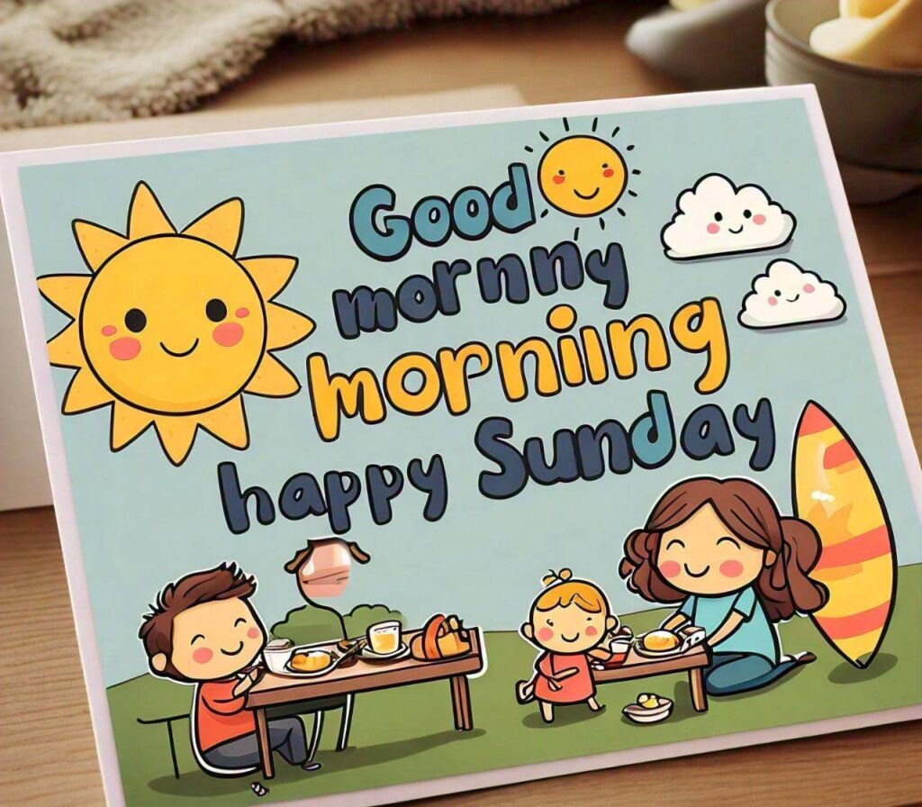 Good Morning Sunday Pictures cartoon